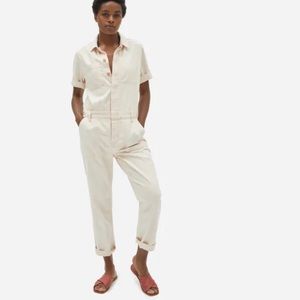 Everlane Super-Soft Summer Jean Coverall Jumpsuit